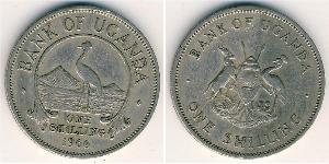 1 Shilling Uganda Cuivre/Nickel 