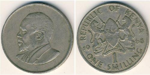 1 Shilling Kenia Kupfer/Nickel 