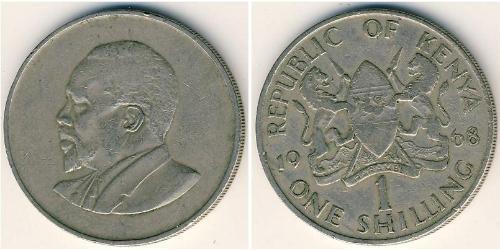 1 Shilling Kenia Kupfer/Nickel 