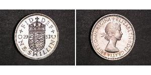 1 Shilling Vereinigtes Königreich (1922-) Kupfer/Nickel Elizabeth II (1926-2022)