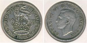 1 Shilling Vereinigtes Königreich (1922-) Kupfer/Nickel Georg VI (1895-1952)