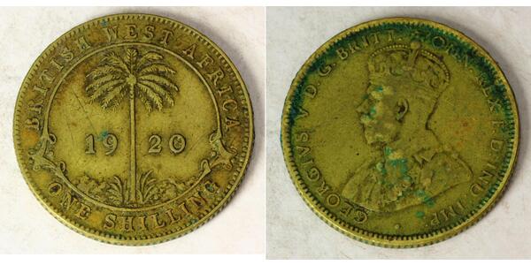 1 Shilling British West Africa (1780 - 1960) Laiton 