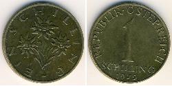 1 Shilling Republic of Austria (1955 - ) Laiton 