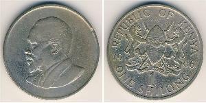 1 Shilling Kenia Níquel/Cobre 