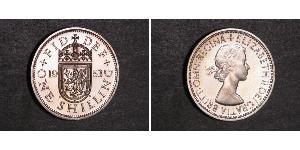 1 Shilling Reino Unido (1922-) Níquel/Cobre Isabel II (1926-2022)