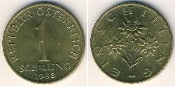 1 Shilling Republic of Austria (1955 - ) Ottone 