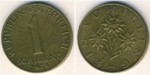 1 Shilling Republic of Austria (1955 - ) Ottone 