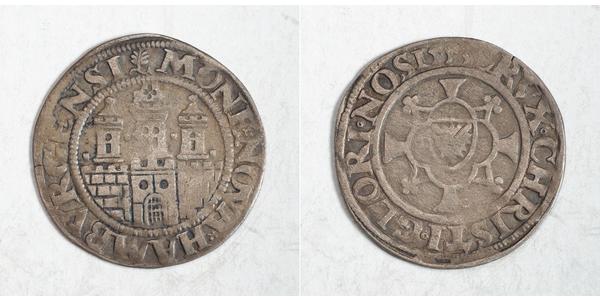 1 Shilling Hamburgo Plata 
