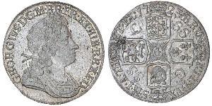 1 Shilling Reino de Gran Bretaña (1707-1801) Plata Jorge I (1660-1727)