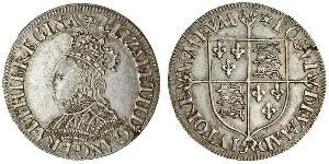 1 Shilling Reino de Inglaterra (927-1649,1660-1707) Plata Isabel I (1533-1603)