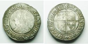 1 Shilling Reino de Inglaterra (927-1649,1660-1707) Plata Isabel I (1533-1603)