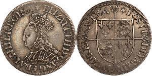 1 Shilling Reino de Inglaterra (927-1649,1660-1707) Plata Isabel I (1533-1603)