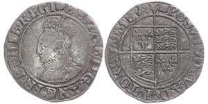 1 Shilling Reino de Inglaterra (927-1649,1660-1707) Plata Isabel I (1533-1603)