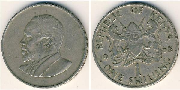 1 Shilling Kenya Rame/Nichel 