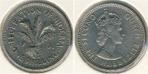 1 Shilling Nigeria Rame/Nichel 
