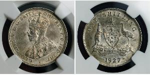 1 Shilling Australien (1788 - 1939) Silber George V (1865-1936)