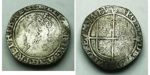 1 Shilling Königreich England (927-1649,1660-1707) Silber Elizabeth I (1533-1603)