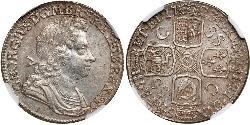 1 Shilling Königreich Großbritannien (1707-1801) Silber Georg I (1660-1727)