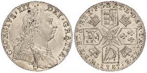 1 Shilling Königreich Großbritannien (1707-1801) Silber Georg III (1738-1820)