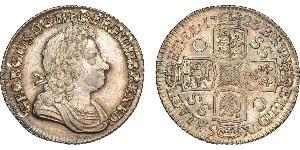 1 Shilling Königreich Großbritannien (1707-1801) Silber Georg I (1660-1727)