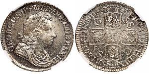 1 Shilling Königreich Großbritannien (1707-1801) Silber Georg I (1660-1727)