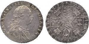 1 Shilling Königreich Großbritannien (1707-1801) Silber Georg III (1738-1820)