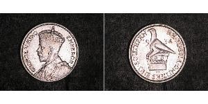 1 Shilling Southern Rhodesia (1923-1980) Silber George V (1865-1936)