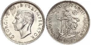1 Shilling Südafrika Silber Georg VI (1895-1952)