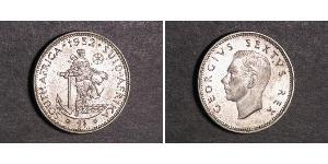 1 Shilling Südafrika Silber Georg VI (1895-1952)