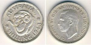 1 Shilling Australia (1939 - ) Silver George VI (1895-1952)