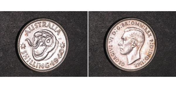 1 Shilling Australia (1939 - ) Silver George VI (1895-1952)