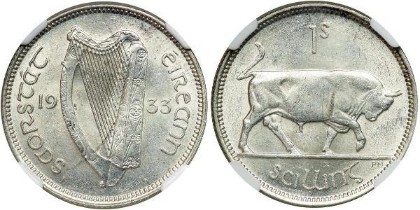 1 Shilling Ireland (1922 - ) Silver 