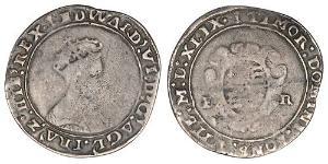 1 Shilling Kingdom of England (927-1649,1660-1707) Silver Edward VI  (1537-1553)