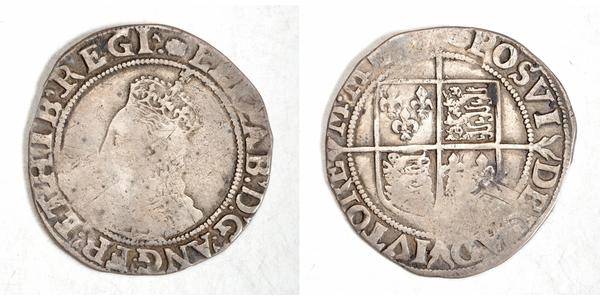 1 Shilling Kingdom of England (927-1649,1660-1707) Silver Elizabeth I (1533-1603)