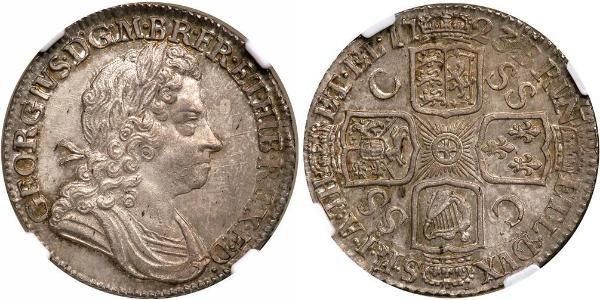 1 Shilling Kingdom of Great Britain (1707-1801) Silver George I (1660-1727)