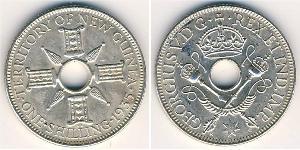 1 Shilling New Guinea Silver 