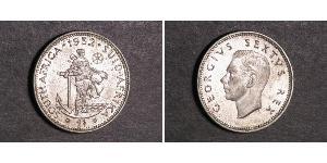 1 Shilling South Africa Silver George VI (1895-1952)