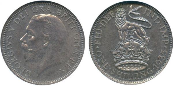 1 Shilling United Kingdom Silver 