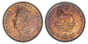 1 Shilling United Kingdom of Great Britain and Ireland (1801-1922) Silver George IV (1762-1830)