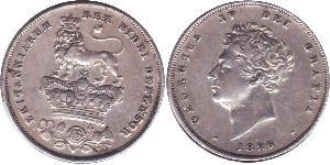 1 Shilling United Kingdom of Great Britain and Ireland (1801-1922) Silver George IV (1762-1830)