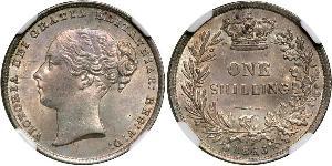 1 Shilling United Kingdom of Great Britain and Ireland (1801-1922) Silver Victoria (1819 - 1901)