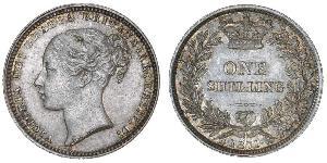 1 Shilling United Kingdom of Great Britain and Ireland (1801-1922) Silver Victoria (1819 - 1901)