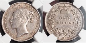 1 Shilling United Kingdom of Great Britain and Ireland (1801-1922) Silver Victoria (1819 - 1901)