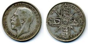 1 Shilling United Kingdom of Great Britain and Ireland (1801-1922) Silver George V of the United Kingdom (1865-1936)