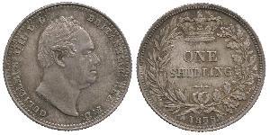 1 Shilling United Kingdom of Great Britain and Ireland (1801-1922) Silver William IV (1765-1837)