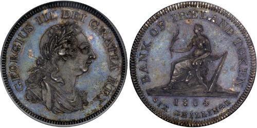 1 Shilling United Kingdom of Great Britain and Ireland (1801-1922) Silver George III (1738-1820)