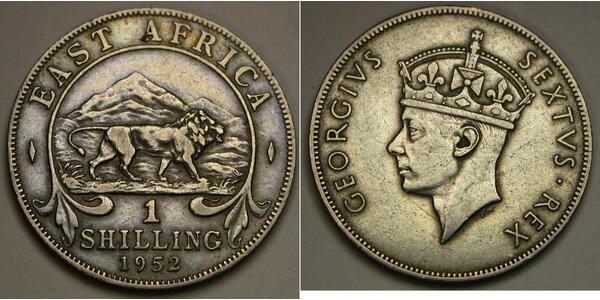 1 Shilling Afrique de l