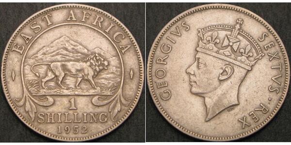 1 Shilling Afrique de l