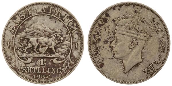 1 Shilling East Africa  