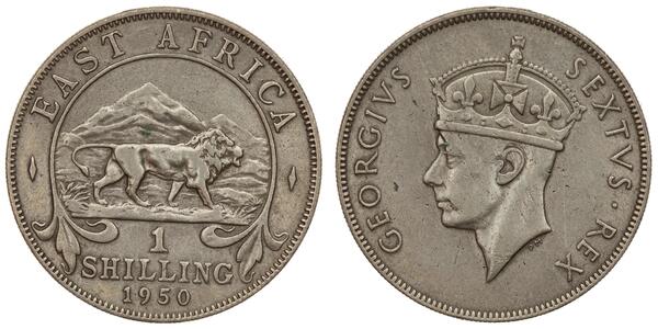 1 Shilling Ostafrika  